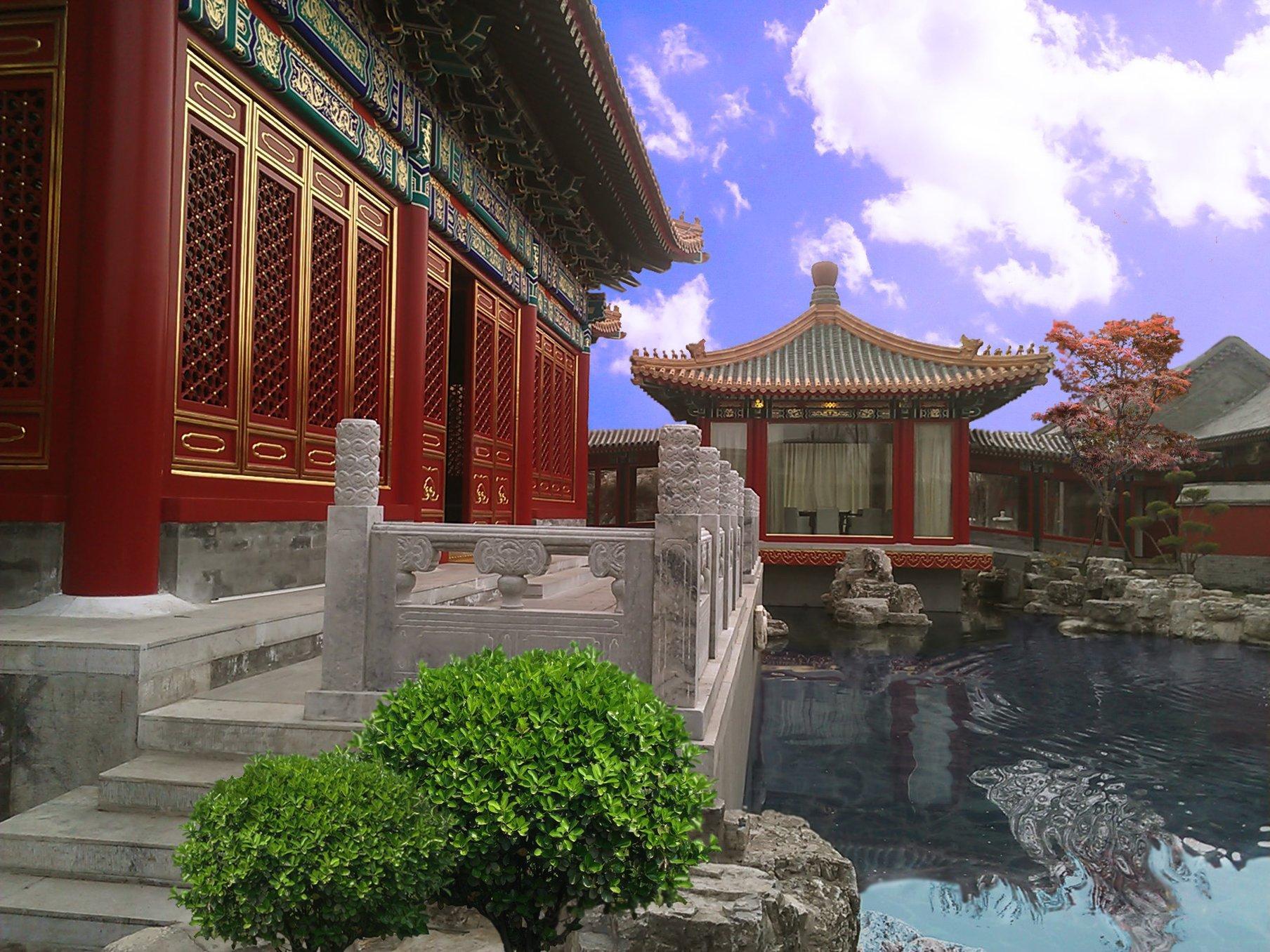 Lv Garden Huanghuali Art Galery Beijing Hotel Yinjiafu Exteriér fotografie